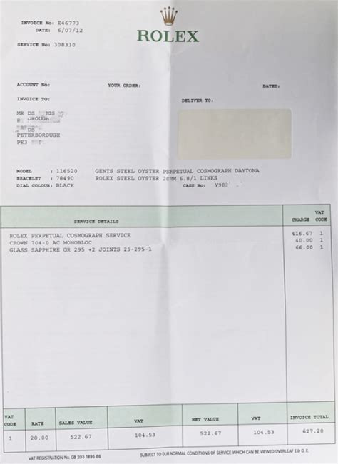 replica rolex receipt|rolex receipt pdf.